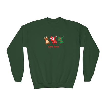 Youth "Dabbing all the Way" Crewneck