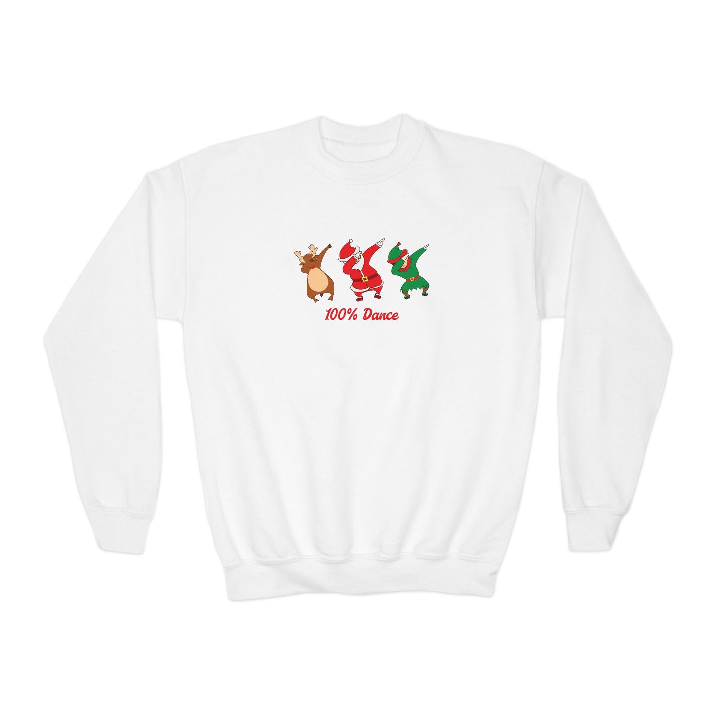 Youth "Dabbing all the Way" Crewneck