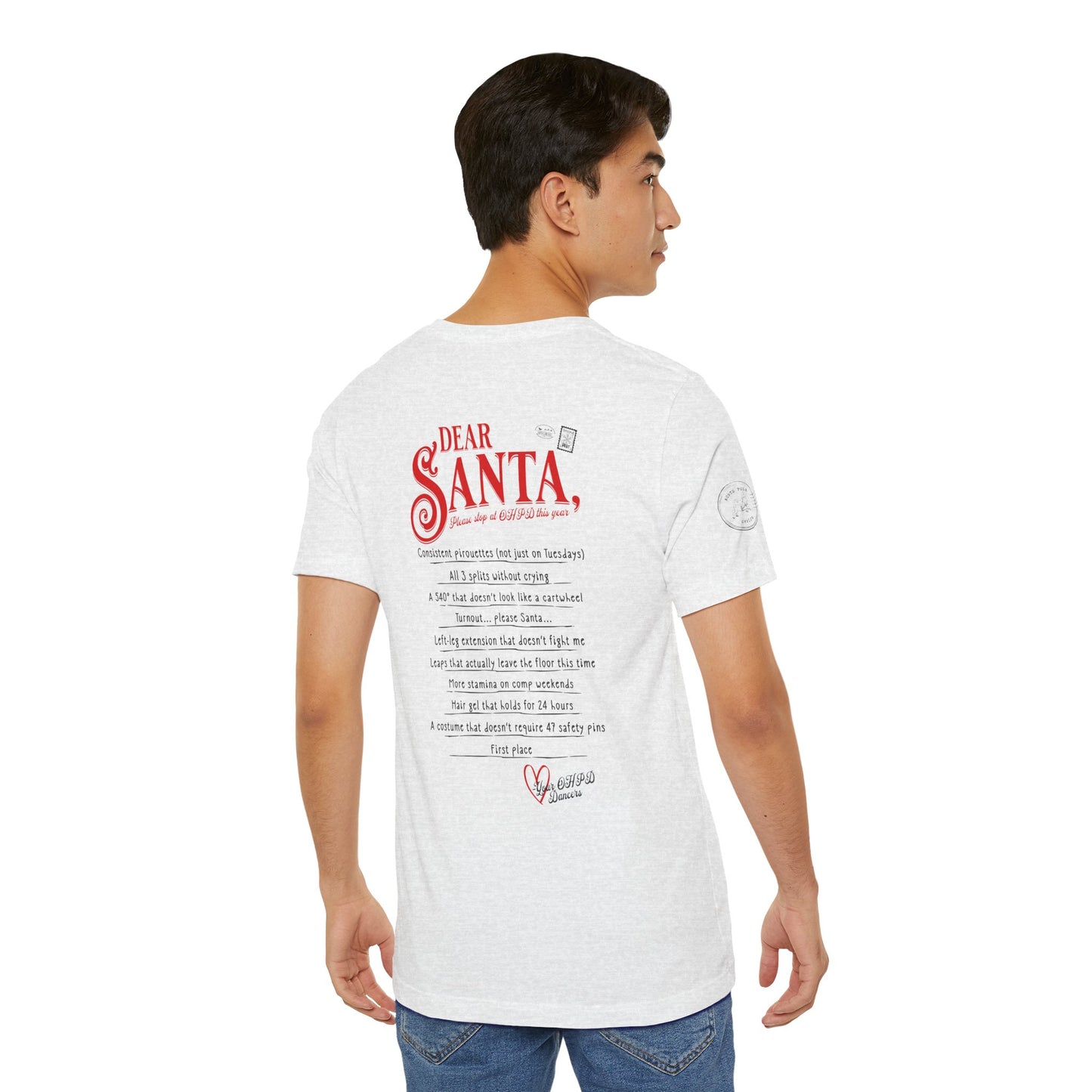 Adult Dear Santa Graphic Tee