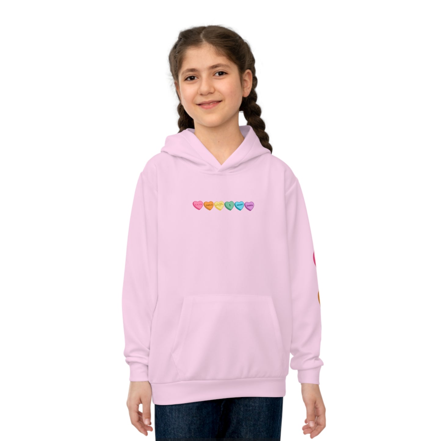 Youth Candy Hearts Hoodie