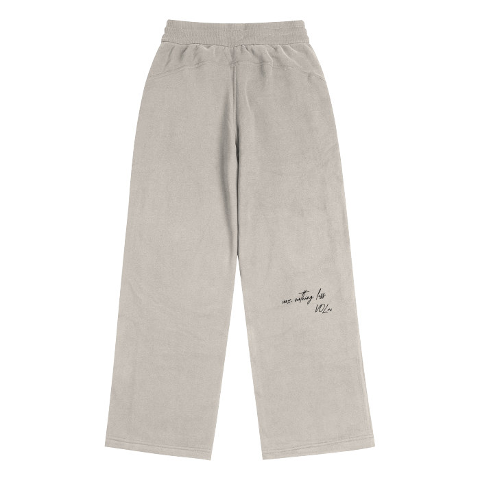 Adult Straight Leg Sweatpants in Bone