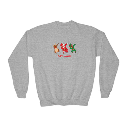 Youth "Dabbing all the Way" Crewneck