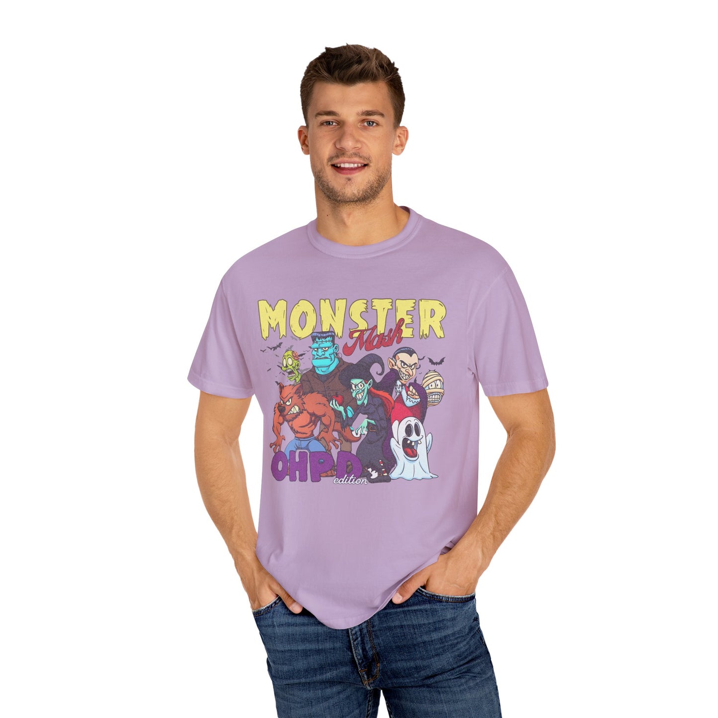 Adult Vintage Monster Mash Tee