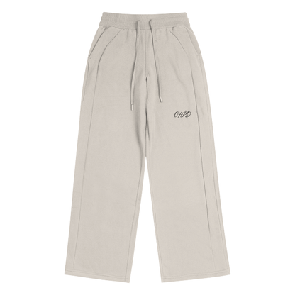 Adult Straight Leg Sweatpants in Bone