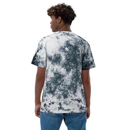 Adult Oversized Embroidered Tie-Dye Tee