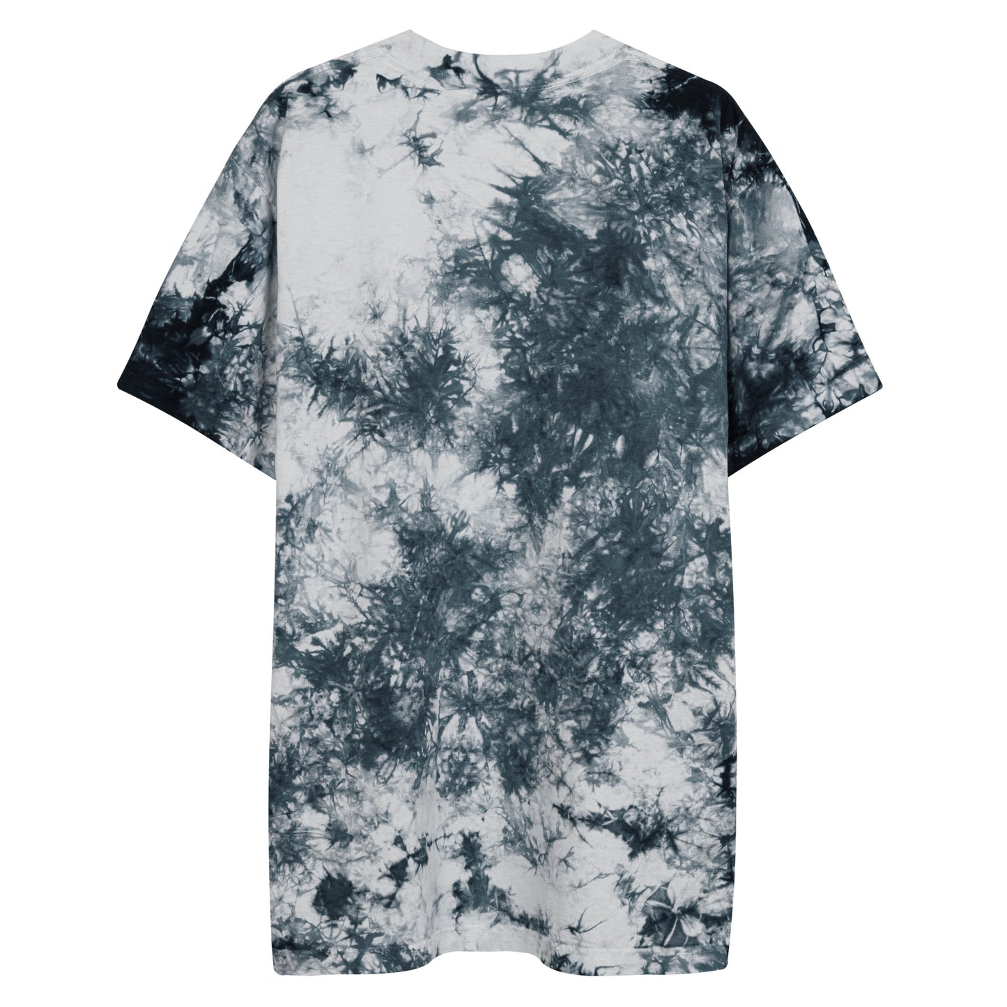 Adult Oversized Embroidered Tie-Dye Tee