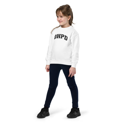 Youth OHPD Crewneck Sweatshirt White